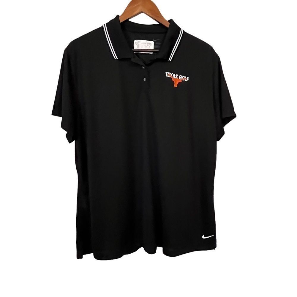 Nike Texas Golf Black Polo Shirt